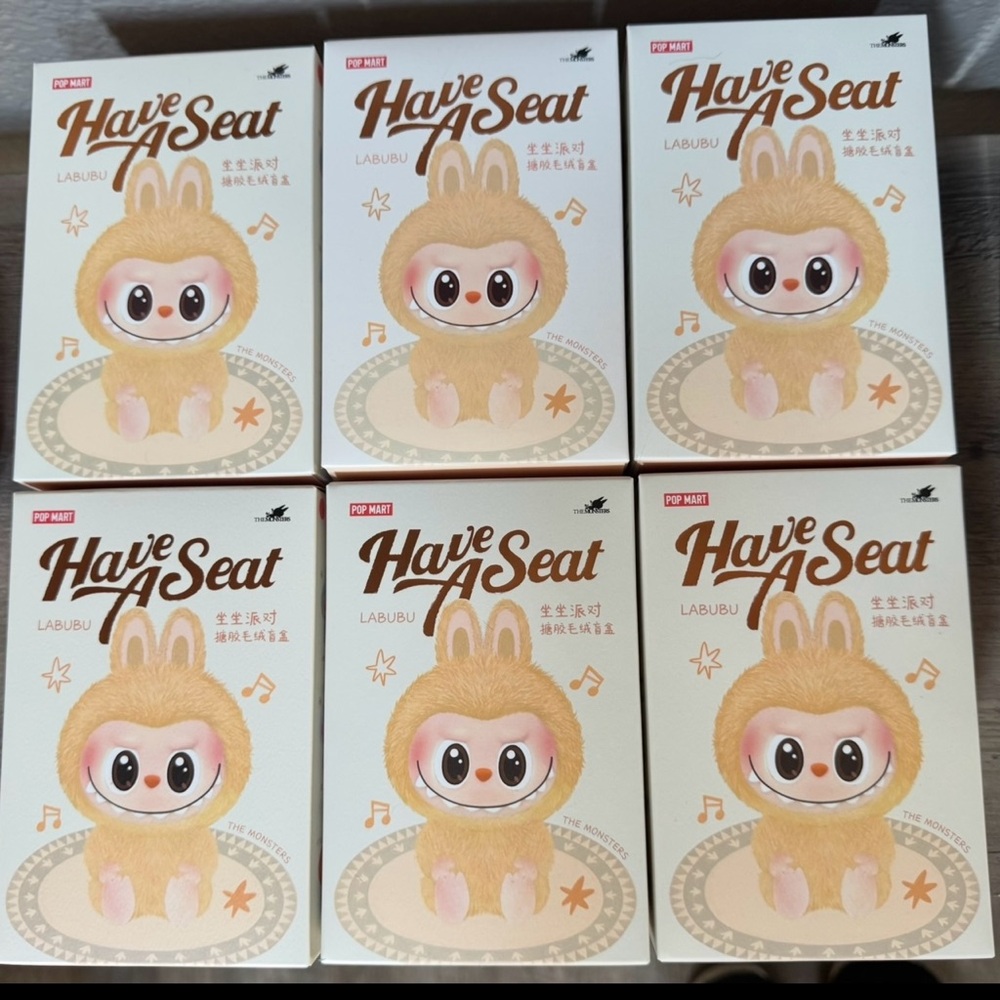 The Monsters Have a Seat DADA Labubu